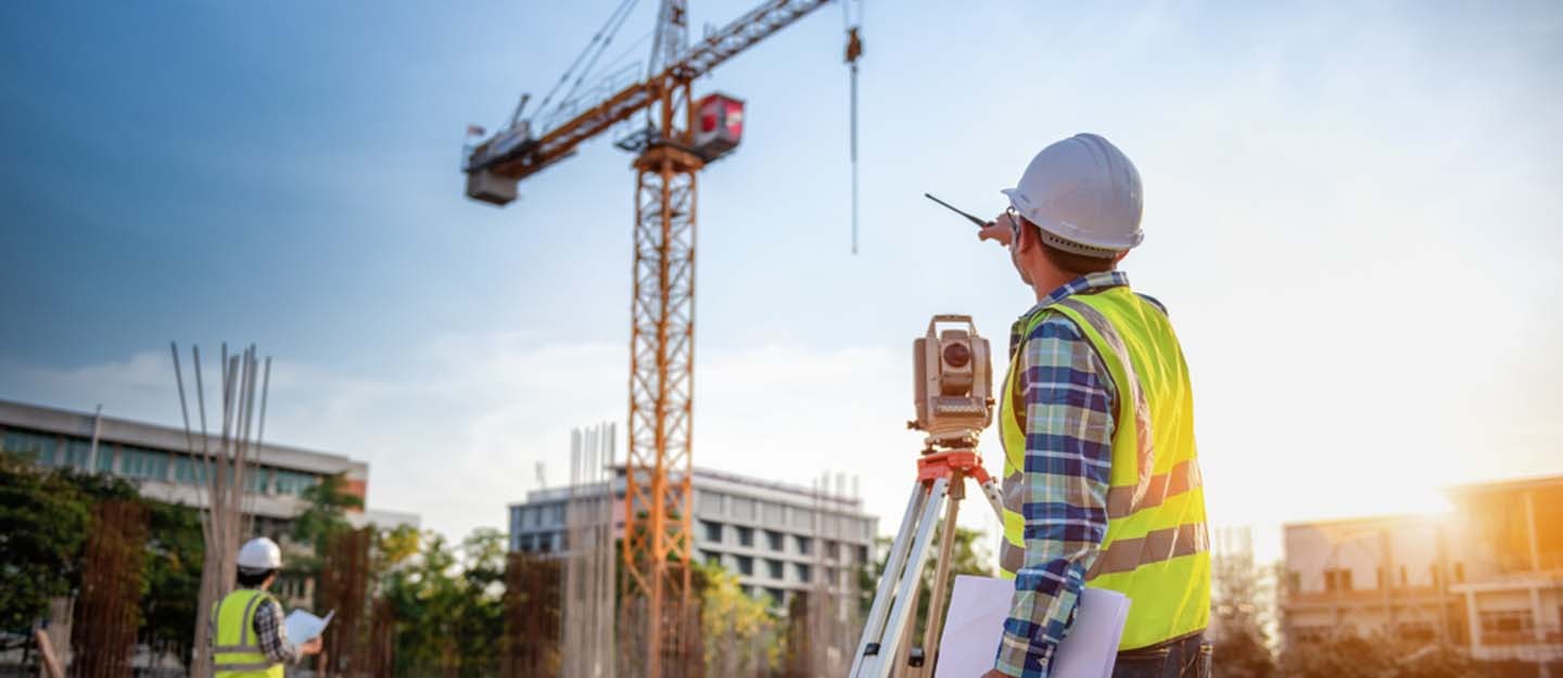 Construction site surveying